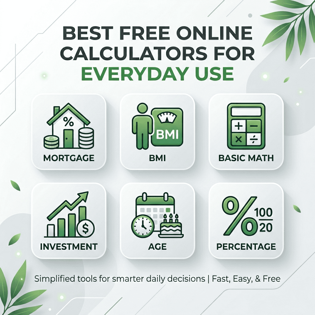 Best Free Online Calculators for Everyday Use