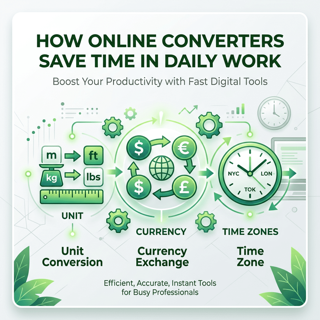 How Online Converters Save Time in Daily Work