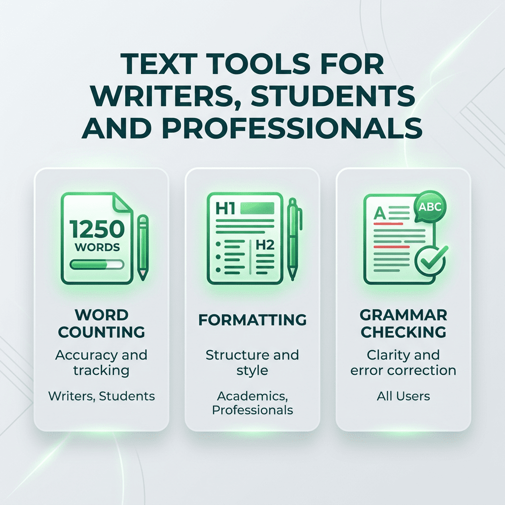 Text Tools for Writers, Students and Professionals